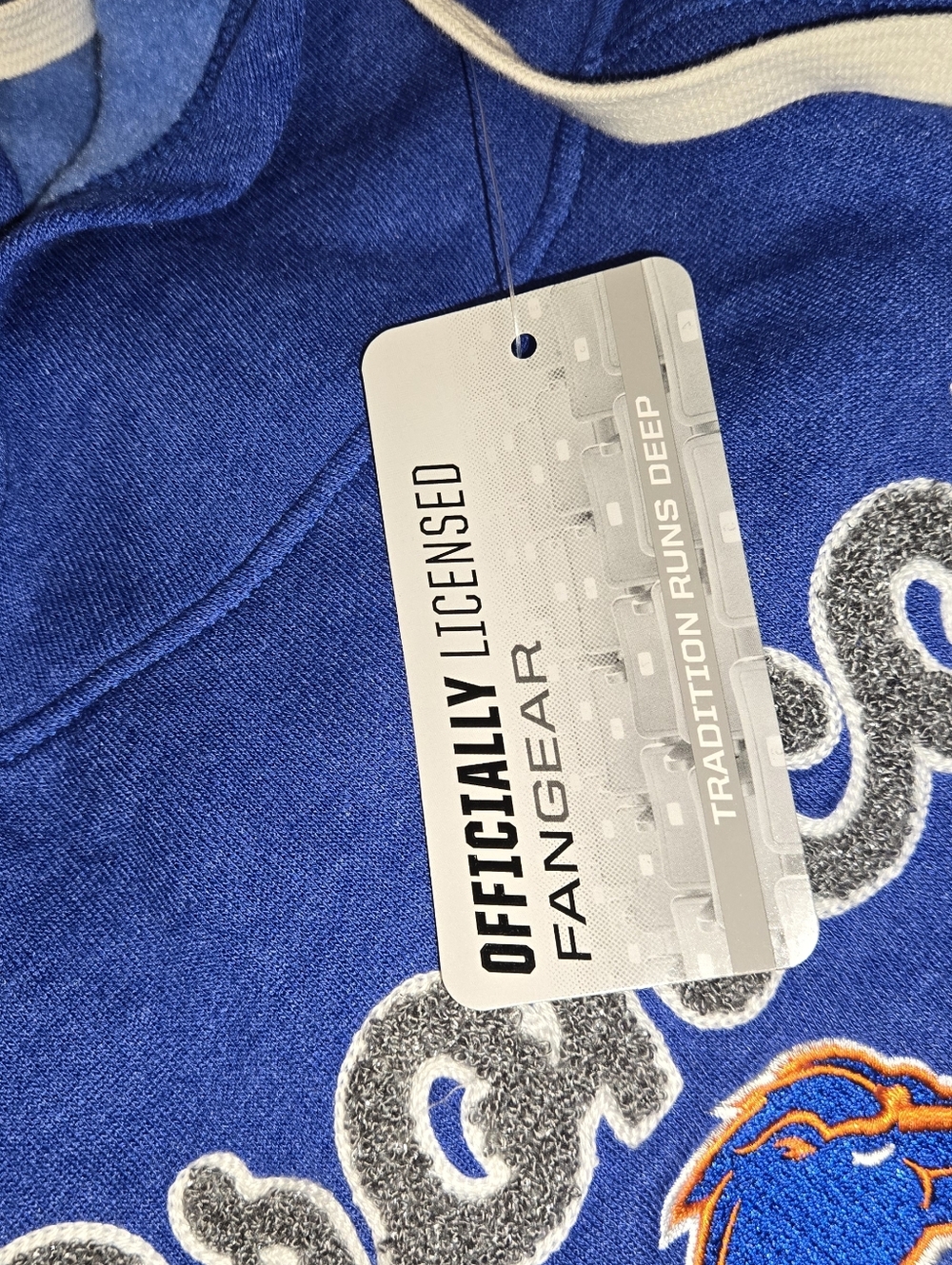 Boise State Broncos Hoodie Women’s XXL Blue NCAA Official Licensed Pullover NEW” - Picture 10 of 13
